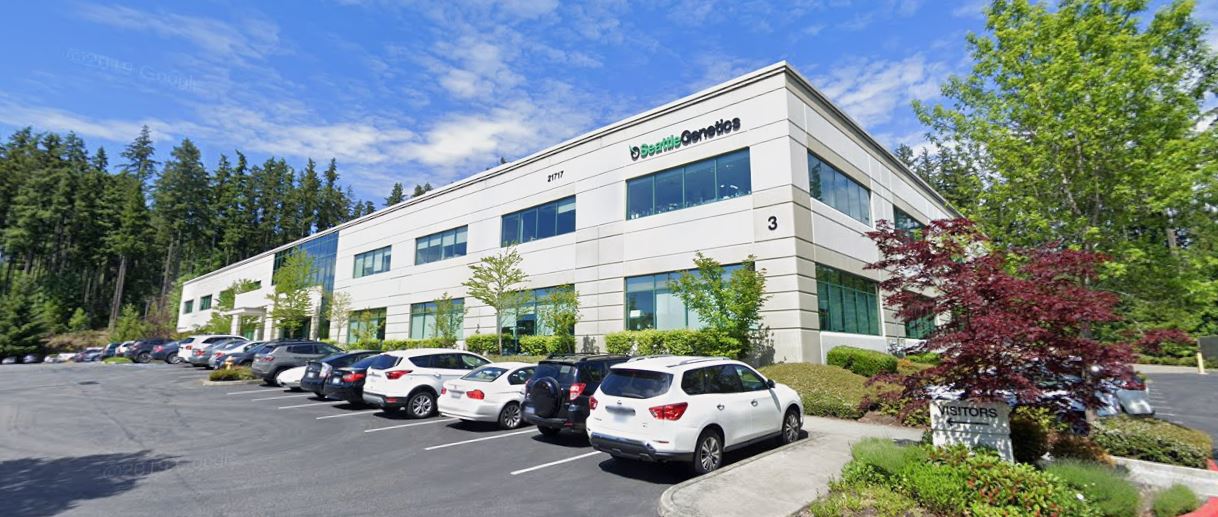 Seagen biopharmaceutical headquarters campus in Bothell, Washington